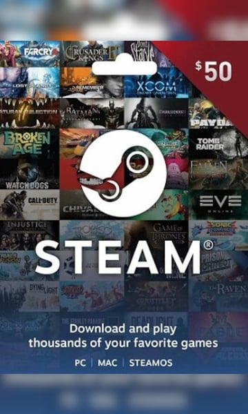 Steam wallet gift cards - PayPal Community