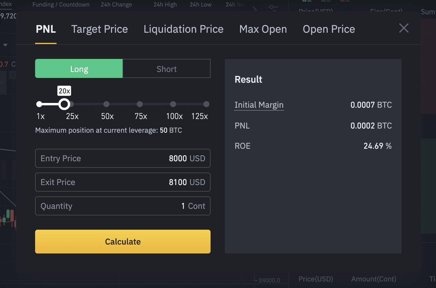 Crypto Position Size Calculator | CPS