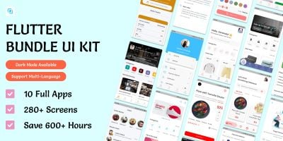 45+ Best Flutter UI Kits