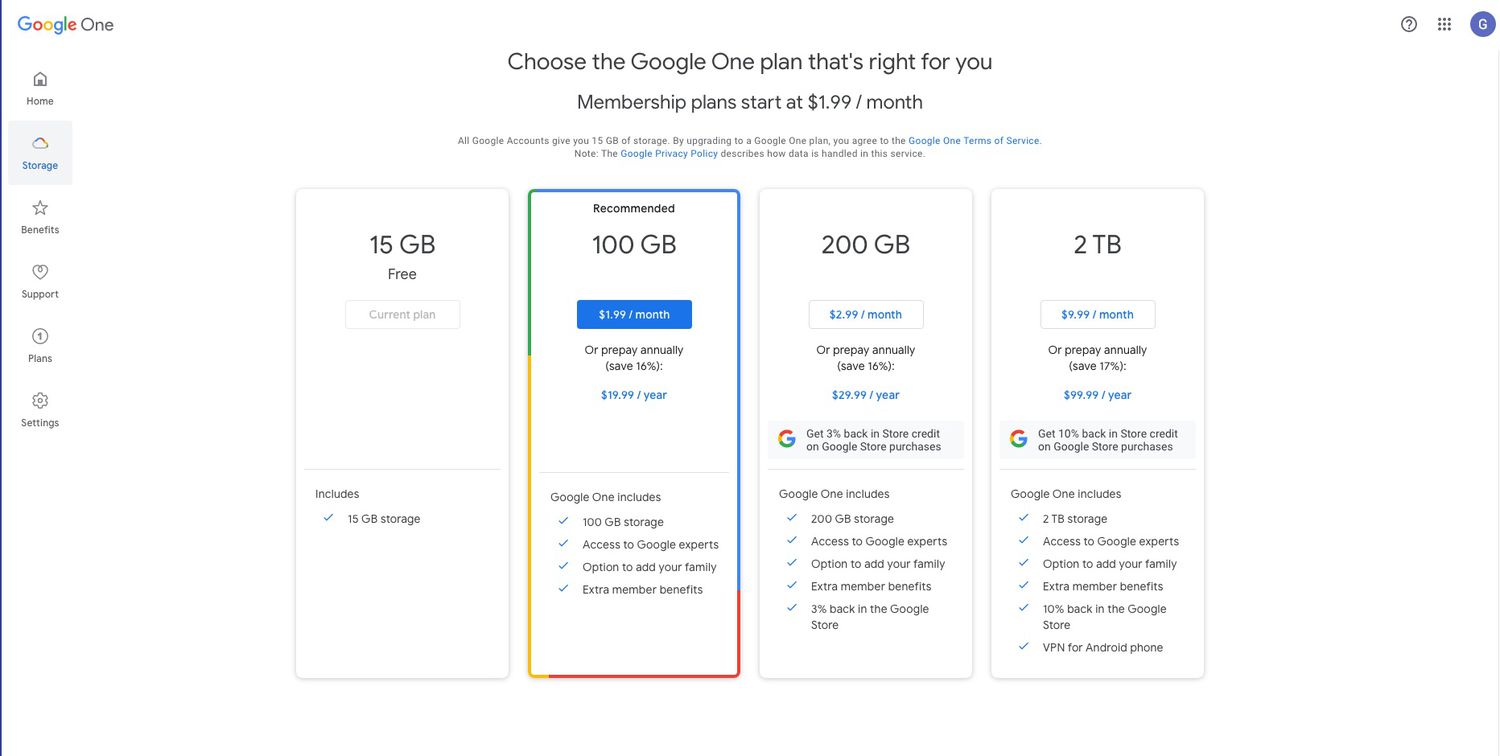 Don't Pay Extra if You Run Out of Google Storage. Try This Instead - CNET