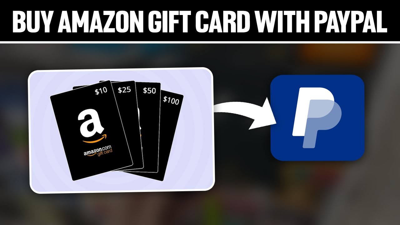 Can I link an amazon gift card - PayPal Community