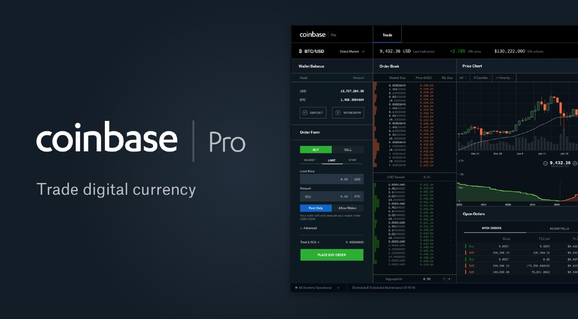 Coinbase Phasing Out ‘Coinbase Pro’ for ‘Advanced’ Mode in Main App