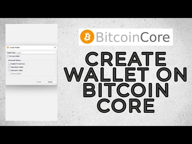 createwallet — Bitcoin