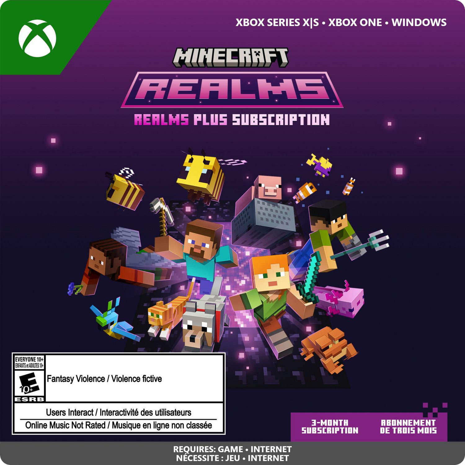 Minecraft Realms Plus 6-Month Subscription - Xbox Palestine | Ubuy