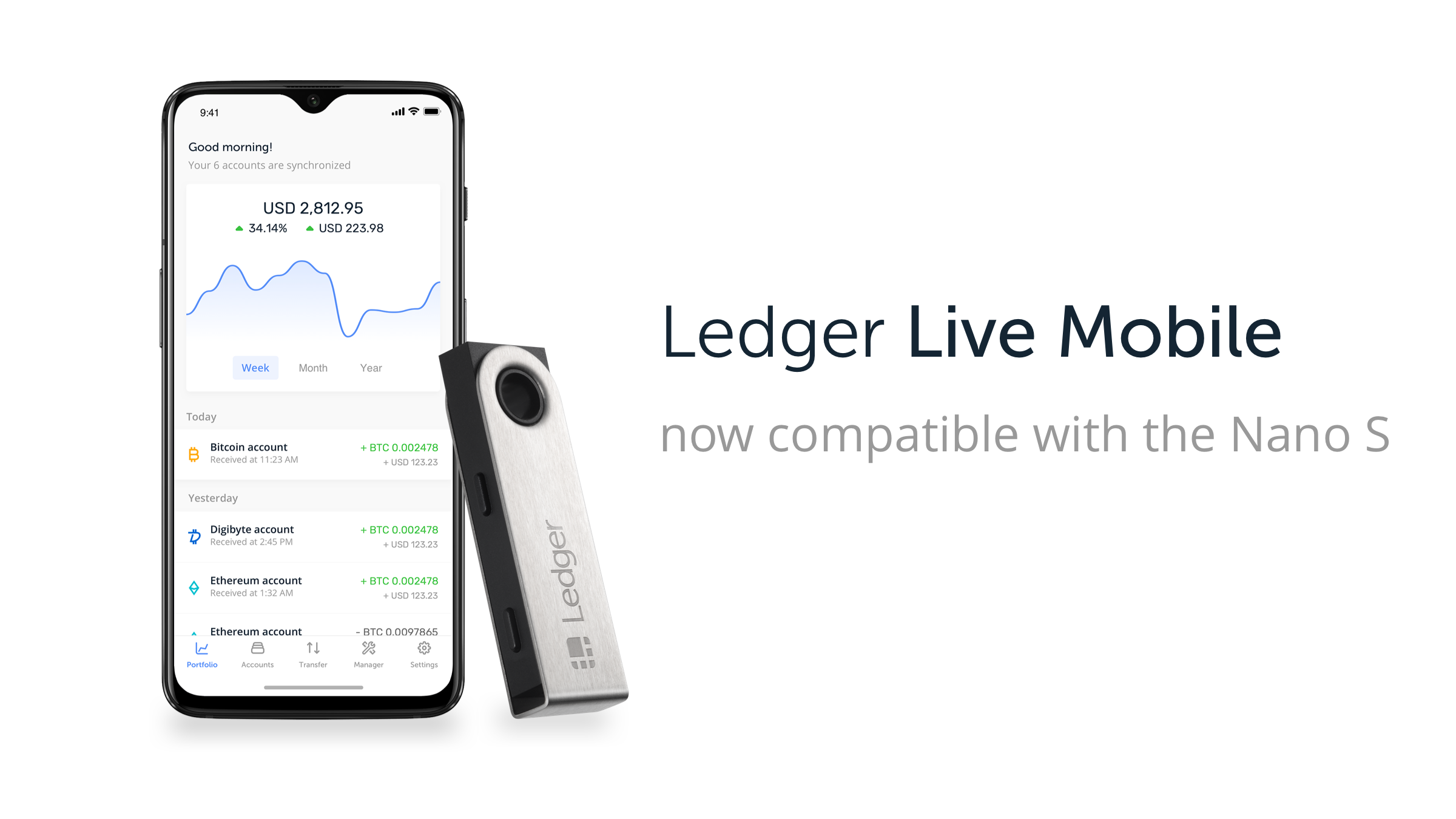 Ledger Nano S: Ledger Live Mobile Compatibility Now Available for Android Users. | Ledger