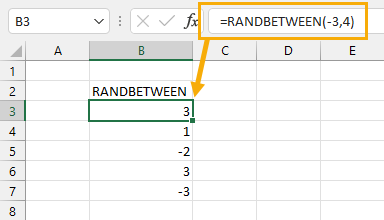 Generate Random Numbers in Excel (In Easy Steps)