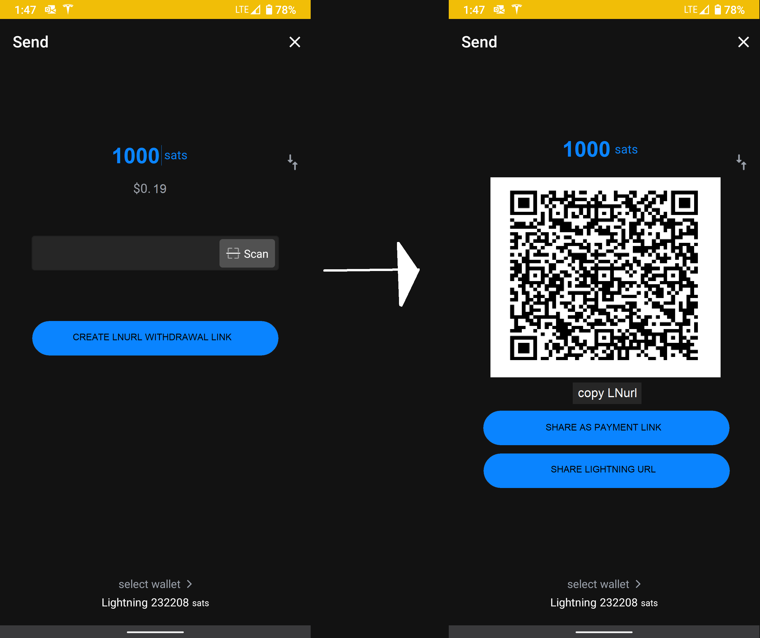 How to set up Pocket with BlueWallet