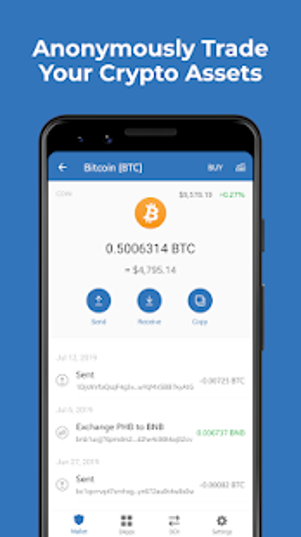 Free download Trust crypto wallet : BCH USDT ADA APK for Android