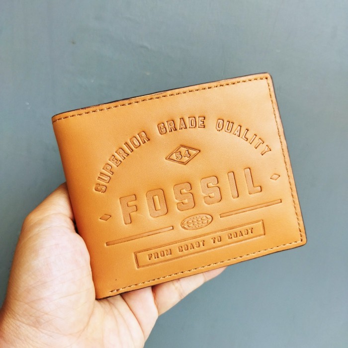 Bomber Jacket Leather Flip ID Wallet | Leather Wallet