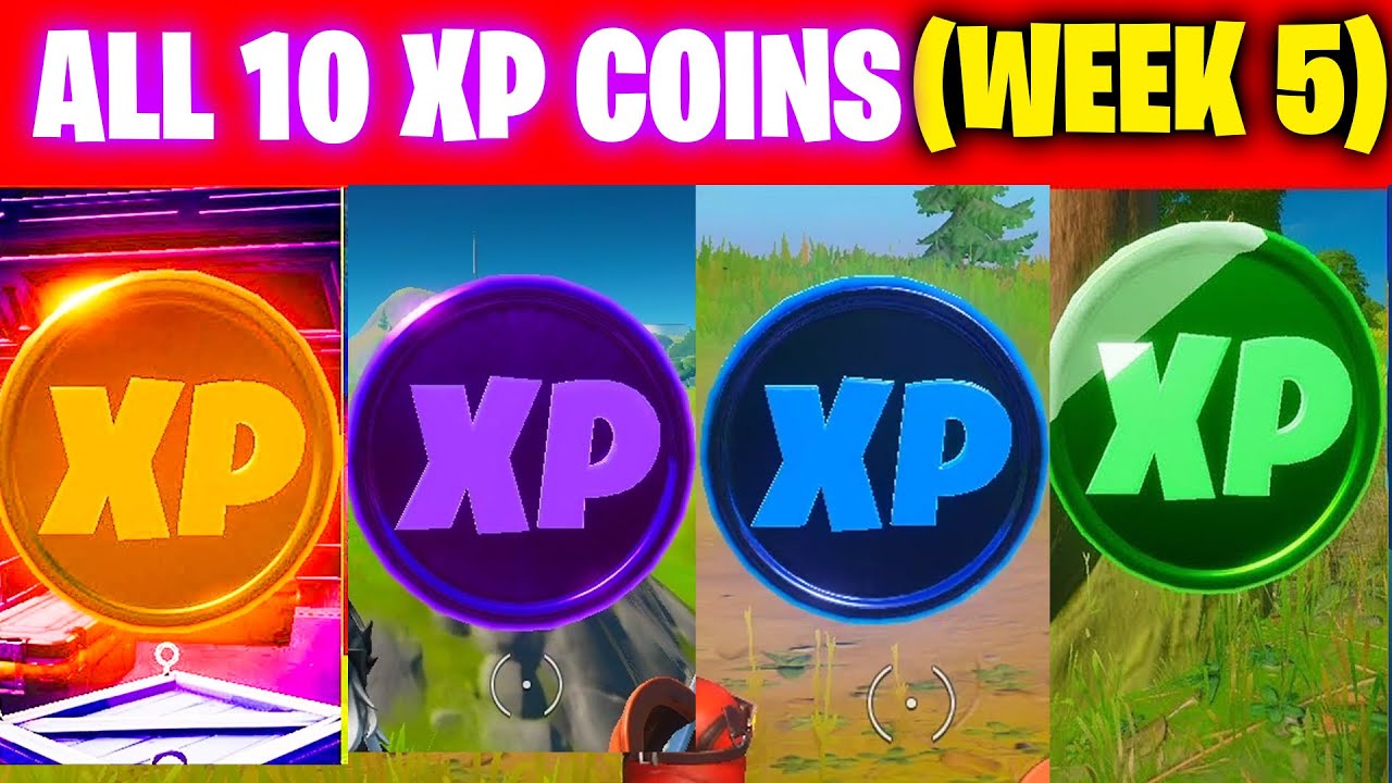 Fortnite Chapter 2 Season 4: Week 5 XP Coin Locations And Guide