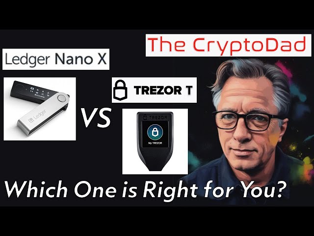 Ledger Nano X Vs Trezor Model T Full Review - Wealth Mastery By Lark Davis - Crypto Newsletter