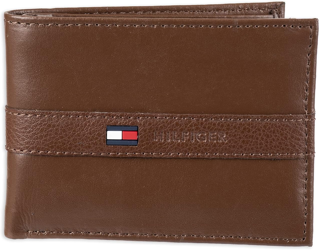 Tommy Hilfiger Men's Leather Edisto RFID Slim Bifold Wallet, Black at Amazon Men’s Clothing store