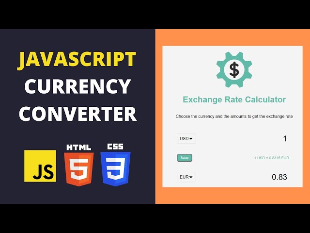 How to Create a Currency Converter in JavaScript?