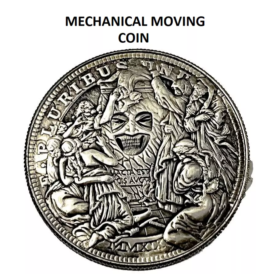 Mechanical Sculpture Hobo Nickels by Roman Booteen - Statue Forum