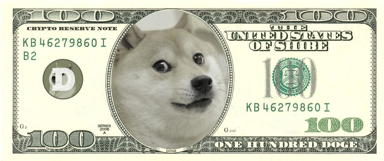 Convert US Dollar to Dogecoin