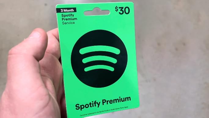 Spotify Premium Gift Card