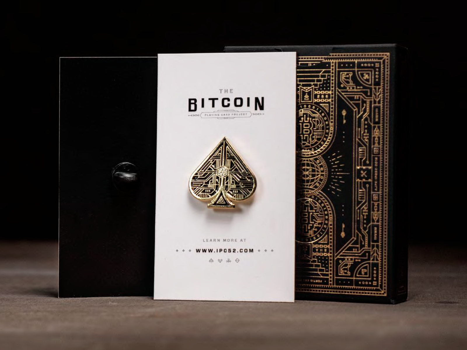 Bitcoin Playing Cards - Black Edition – ipo52