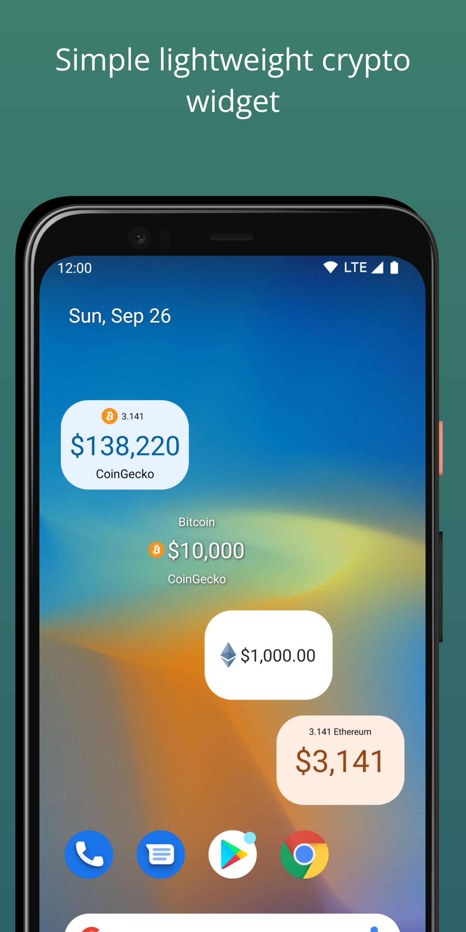 Simple Crypto Widget APK for Android - Download