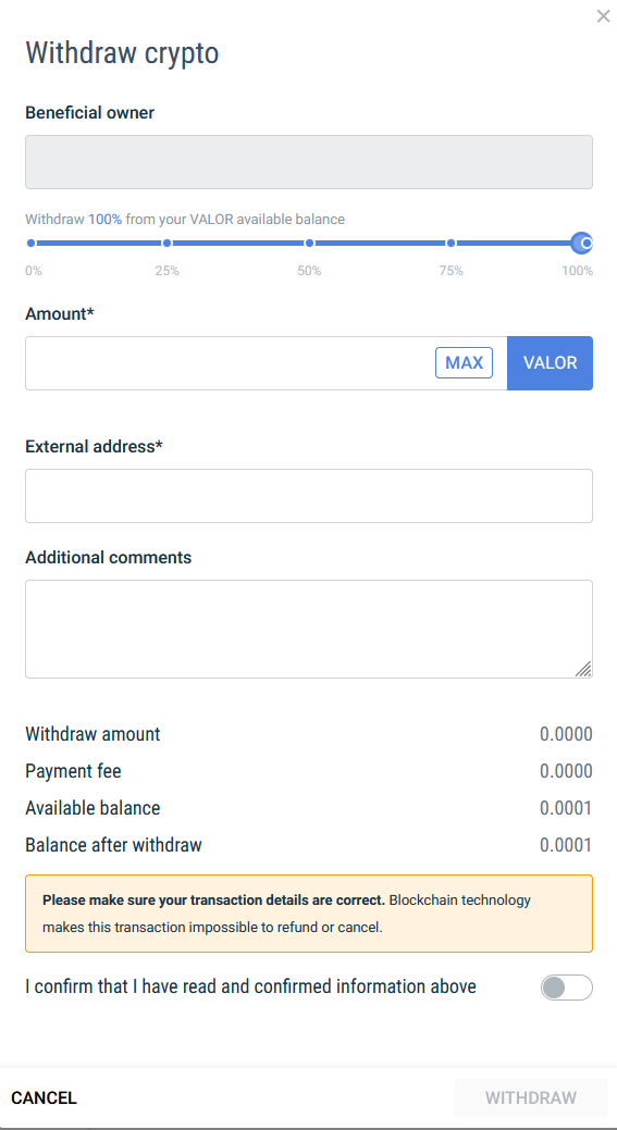 BTC deposit & withdrawal | NiceHash