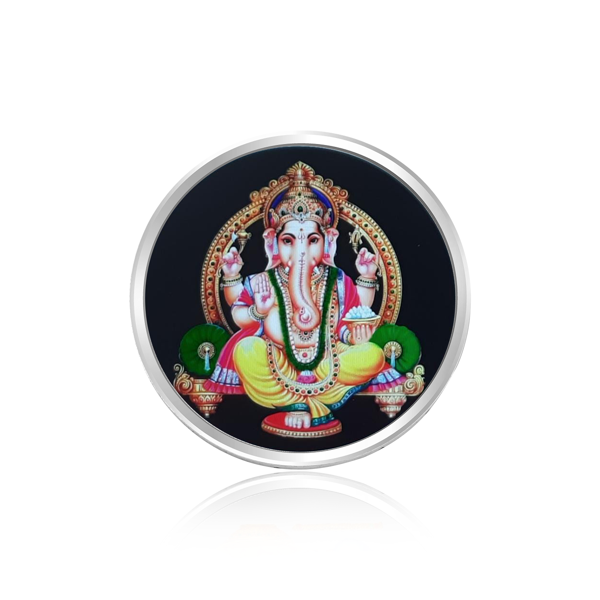 Gold Plated Ganesha Coins & Silver Plated Ganesha from Mumbai