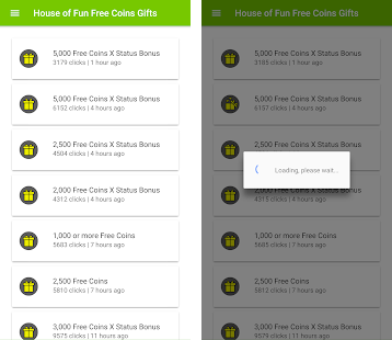 House OF Fun Free Coins Links March 