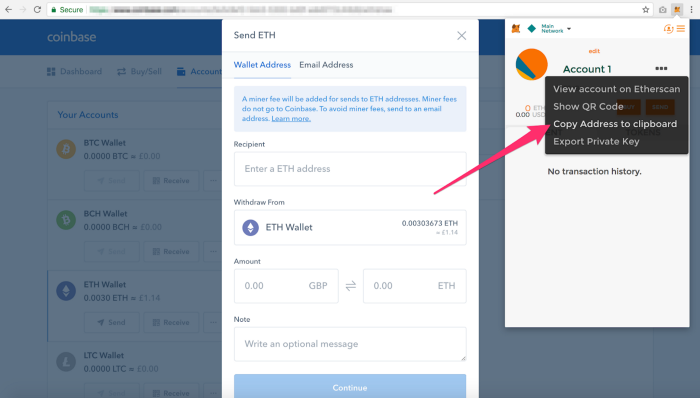 How to Transfer From Coinbase to Metamask Wallet | Cryptopolitan