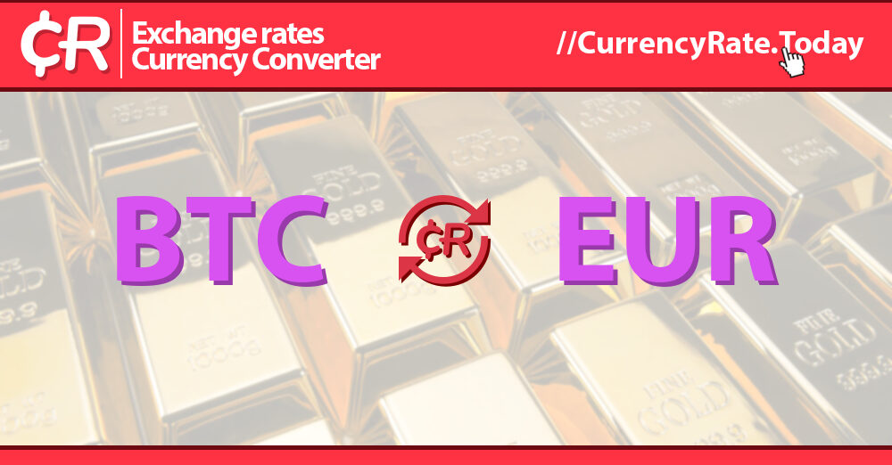 EUR to BTC Converter - Euro to Bitcoin Exchange Rates Today - Currency Converter