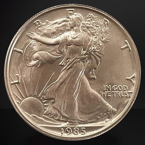 Buy 1 oz American Silver Eagle Coin (BU, Dates Vary)