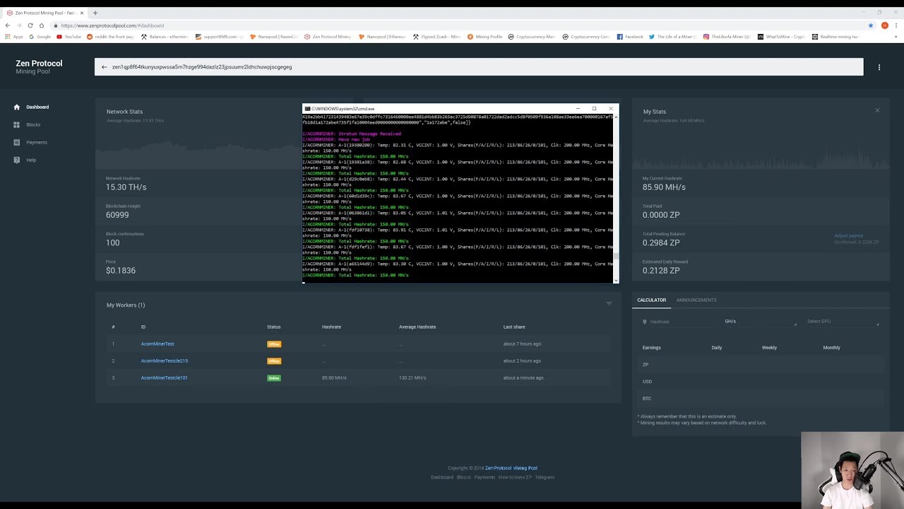 ZenProtocol (ZP) Mining Pool - LeafPool