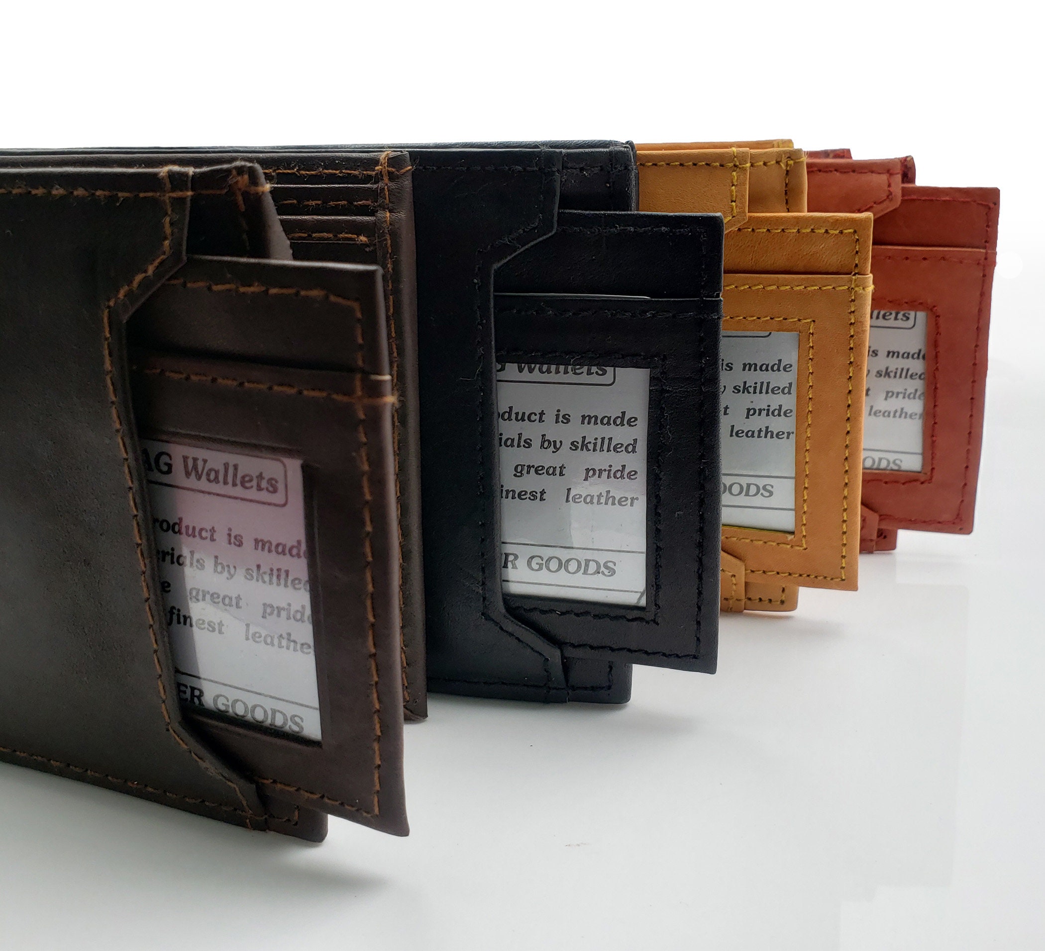 Men's Bifold Wallets and Billfolds