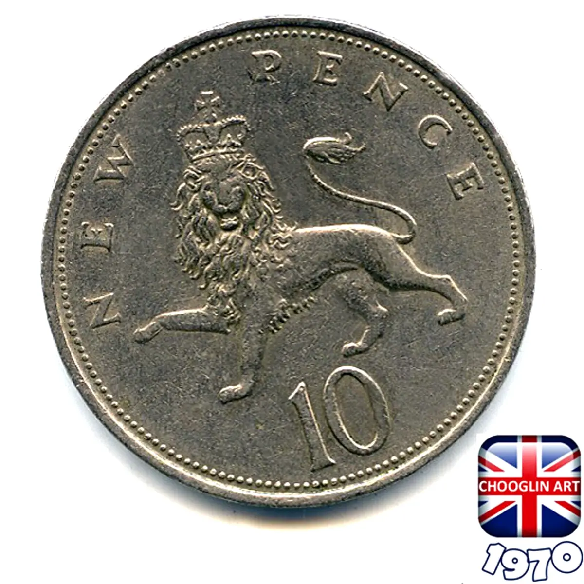 10 Pence - Elizabeth II (5th portrait; E - English Breakfast) - United Kingdom – Numista