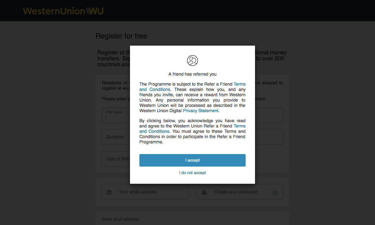 Western Union Referral Program: $20 Amazon Gift Card Rewards