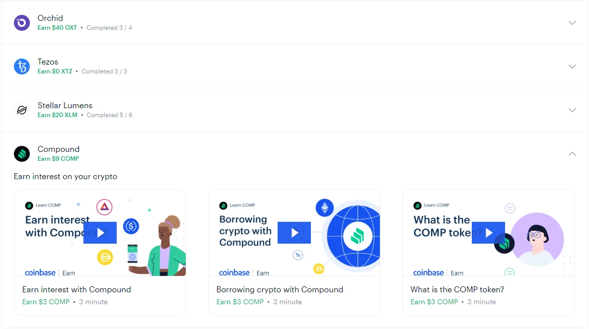 Coinbase Users in 19 Jurisdictions Can Earn COMP for Learning About Compound | Cryptoglobe