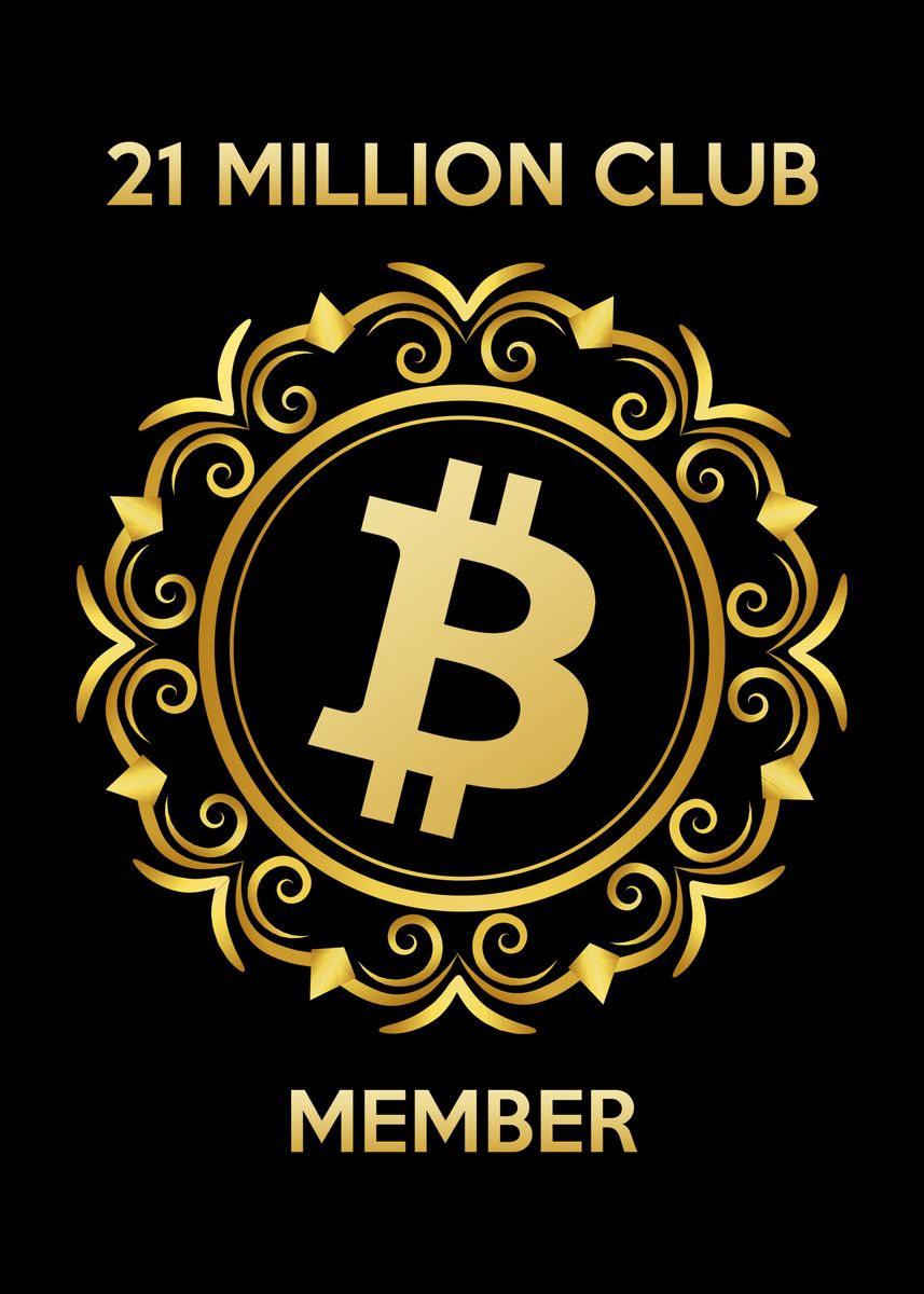 21 Million Club Member Bitcoin Shirt, hoodie, sweater, long sleeve and tank top