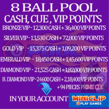 Claim FREE x4 Cash (Expired) | 8 Ball Pool – BlackBird Store