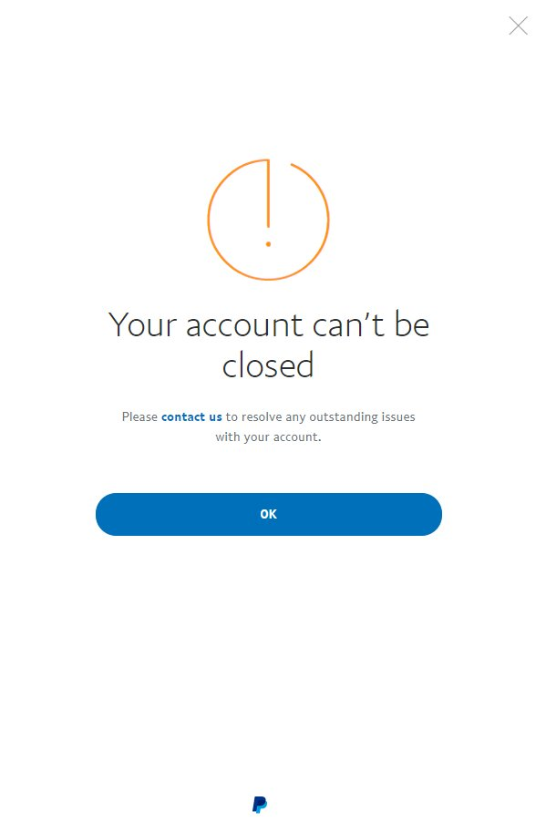 How to delete a limited account? - PayPal Community