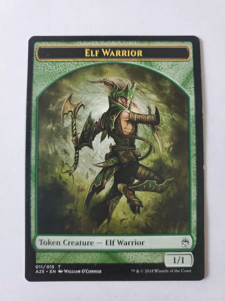 Elf Warrior Token [Core Set Tokens]