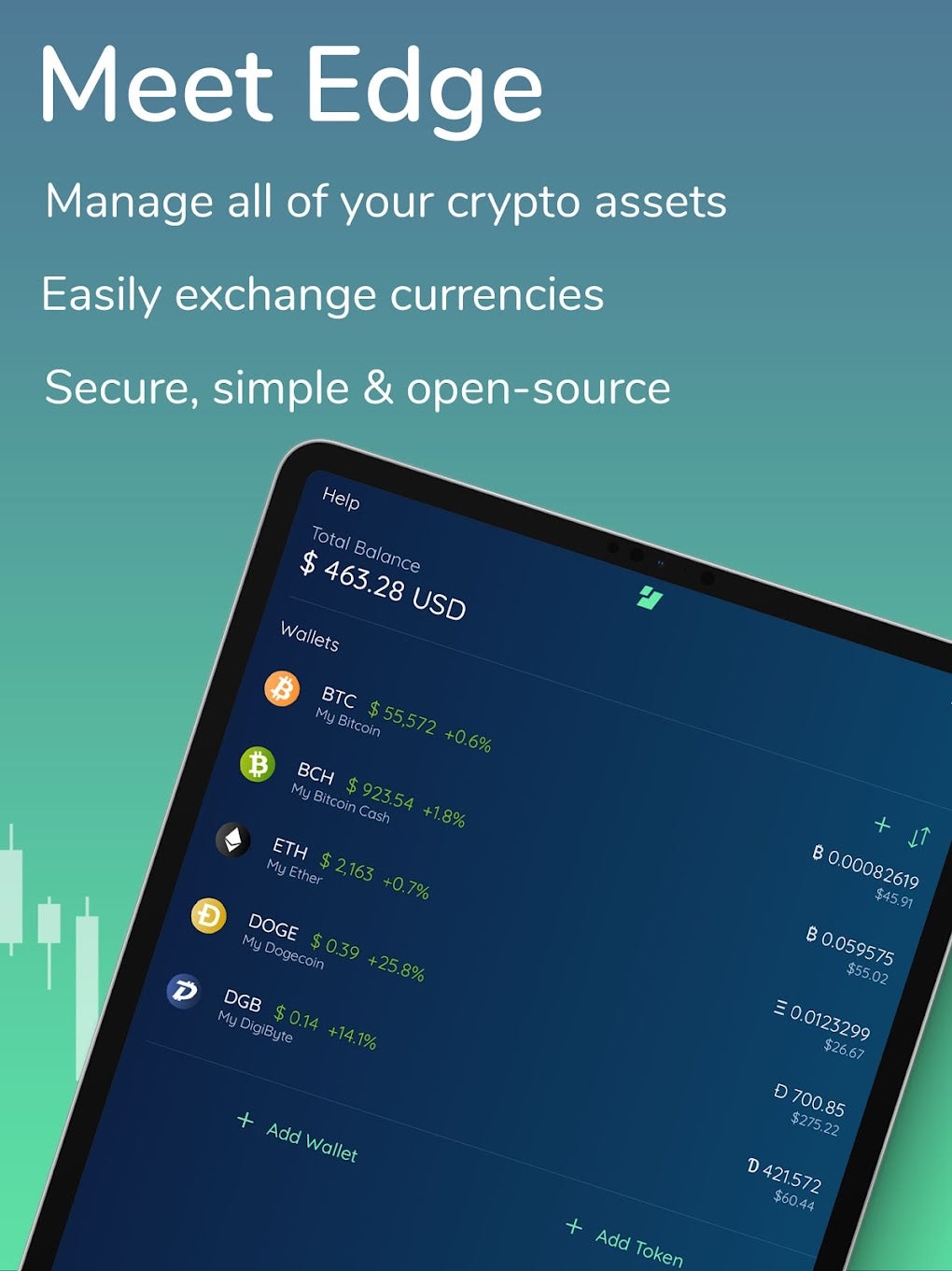 Edge - Bitcoin Wallet APK - Free download app for Android