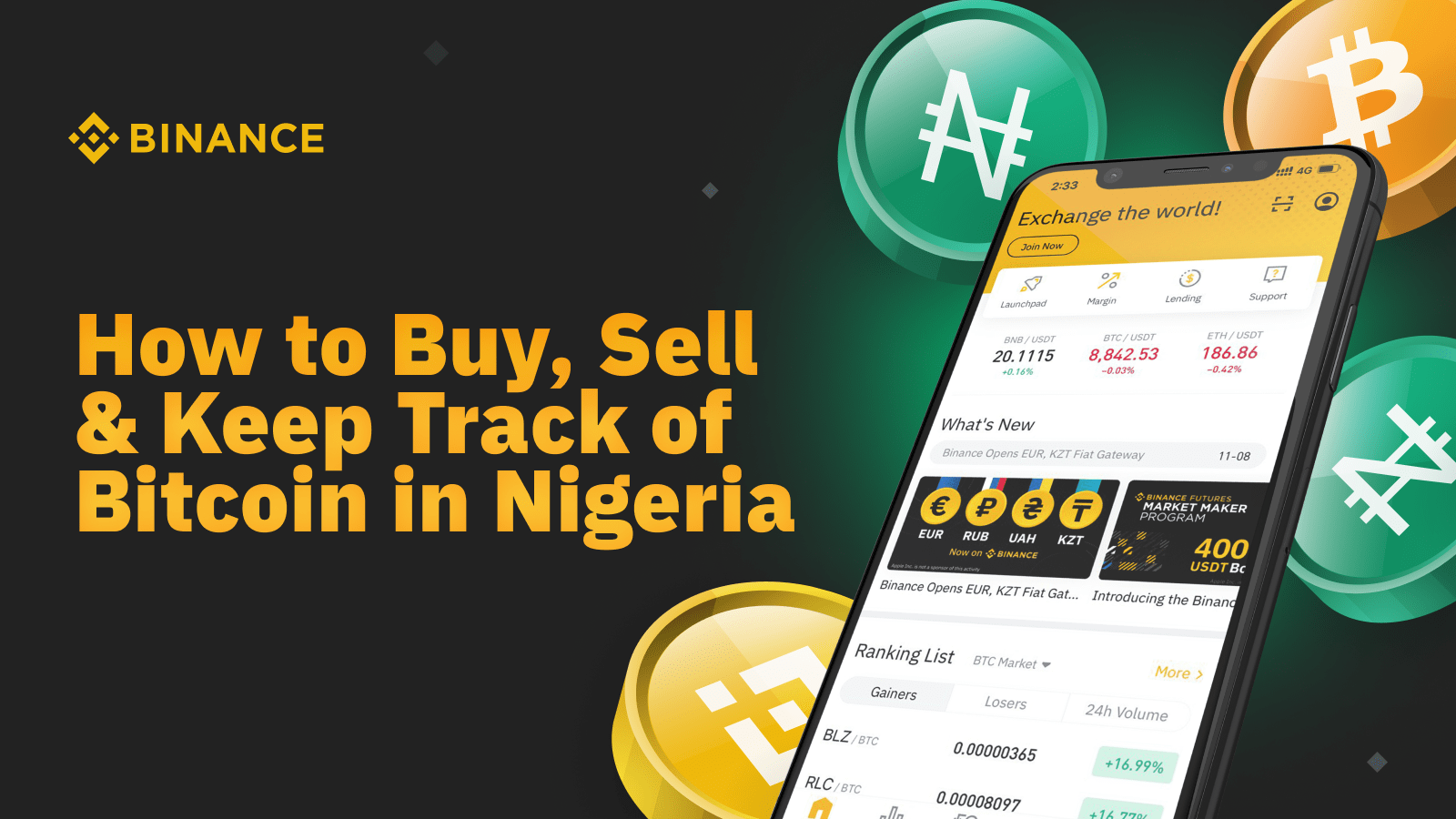 Best Crypto Exchanges in Nigeria to Buy Bitcoin for 