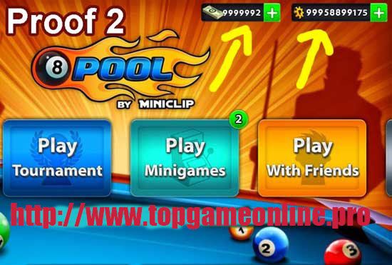 Generator Coins & Money For 8 BALL POOL Free 