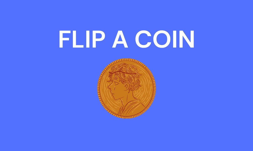 Random Quarter Coin Flip Online - 50/50 Chance of Heads or Tails Randomize