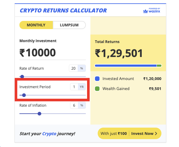 Crypto Calculator and Converter Tool