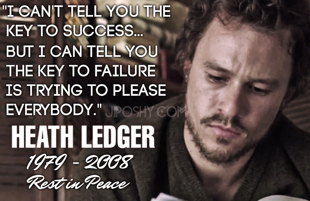 TOP 25 QUOTES BY HEATH LEDGER (of 87) | A-Z Quotes