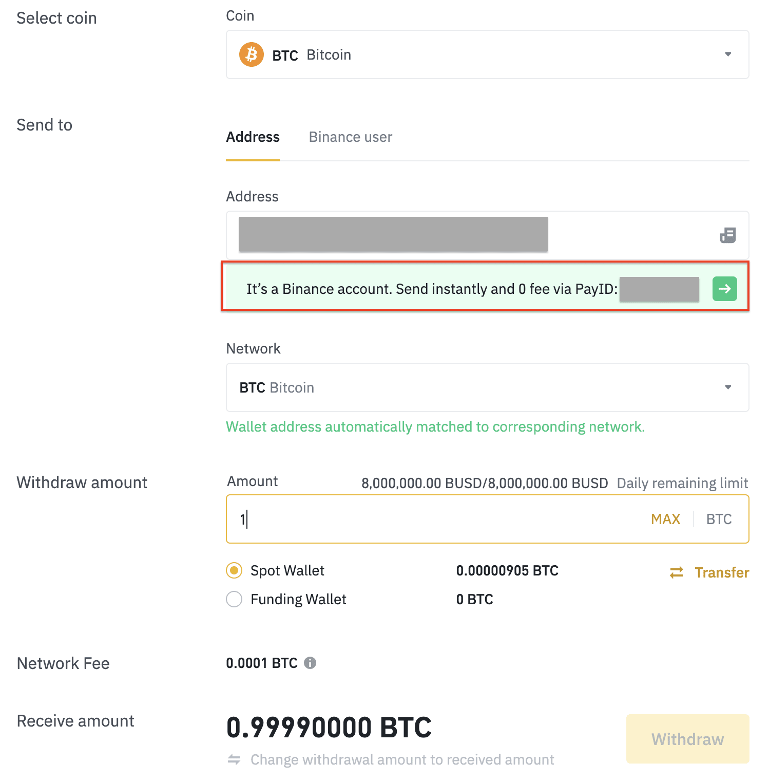 How to Transfer Crypto to Another Wallet on Binance - Serva Divitiis