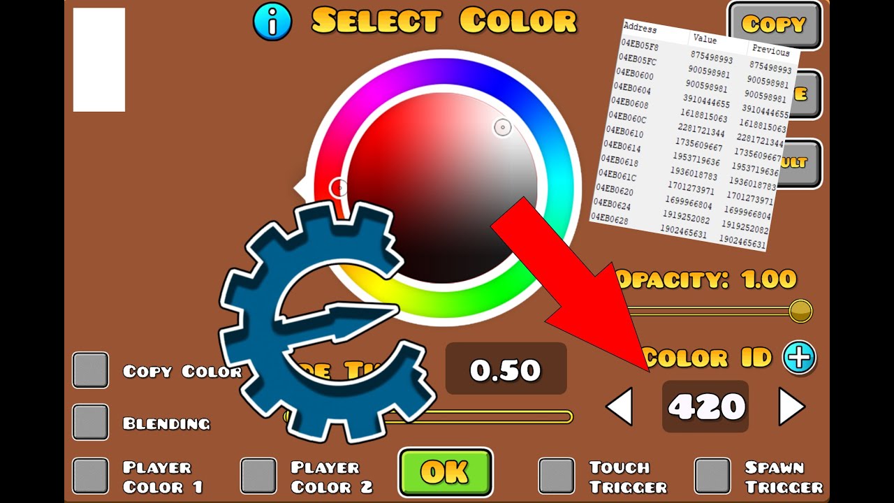 Geometry Dash Cheat Engine Table - FearLess Cheat Engine