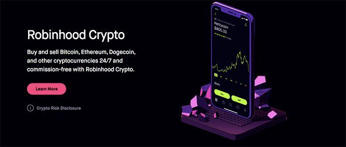 No commission crypto trading | Robinhood