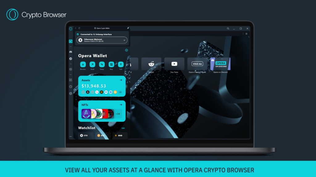 Opera launches a cryptocurrency wallet in its Android browser - The Verge