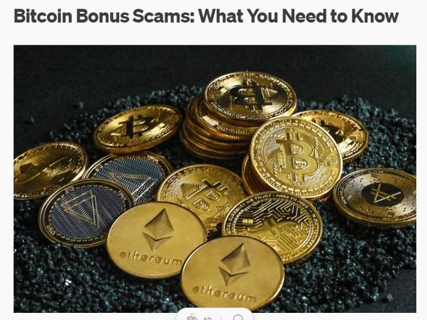 Safeguard Your Crypto: The Truth Behind Bitcoin Bonus Scams