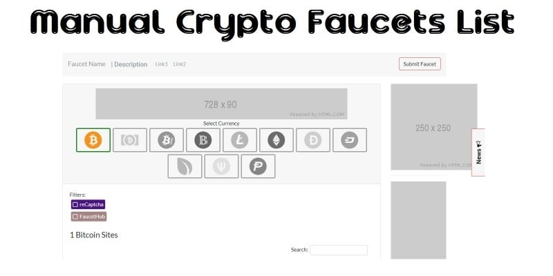 Bitcoin (BTC) Faucets | March 