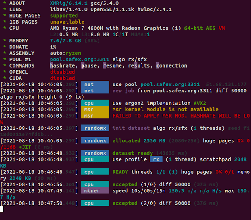 software for mining crypto: monero and/or ethereum - Linux Mint Forums